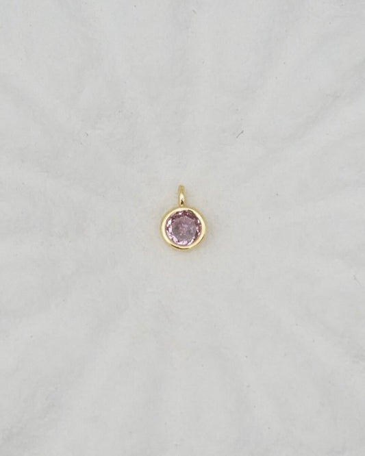 Pink Zircon Pendant