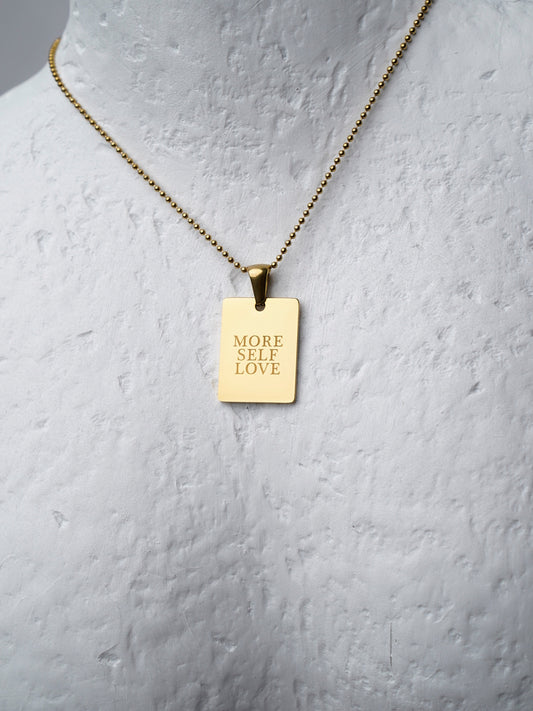 More Self Love Necklace