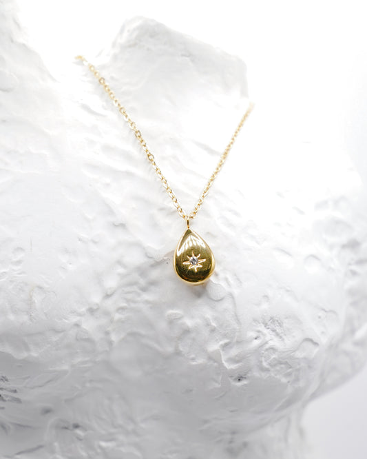 North Star Drop Necklace