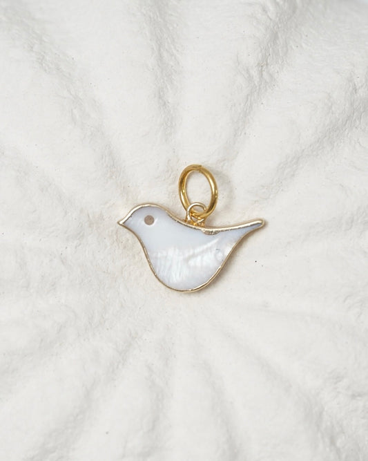 Nacar Bird Pendant