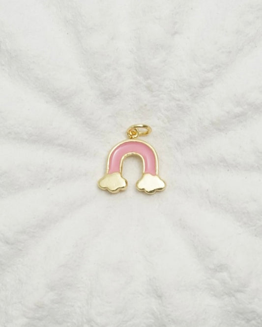 Pink Rainbow Charm