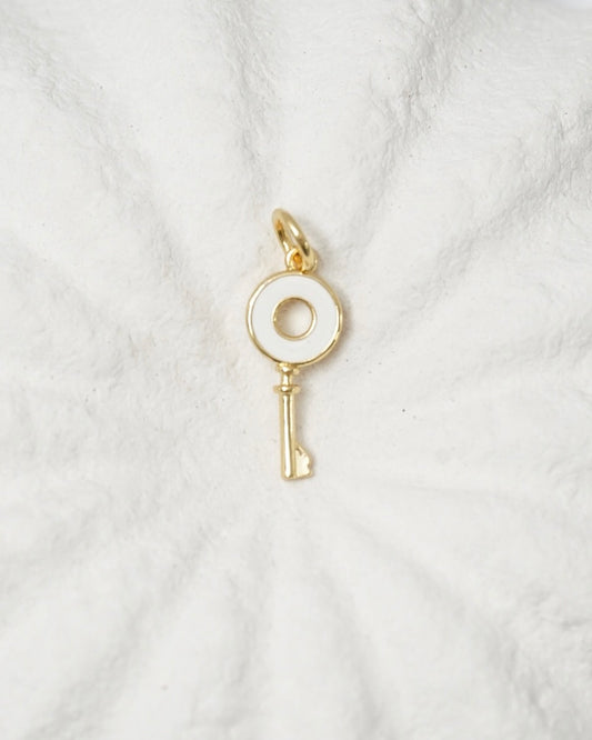 White Key Pendant