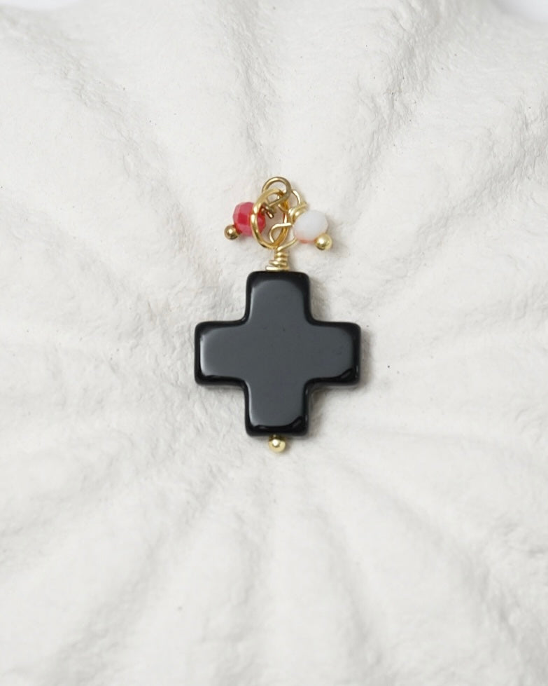 Black Cross Pendant