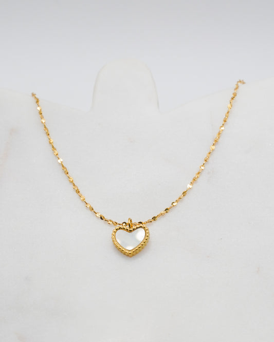 Shell Heart Necklace